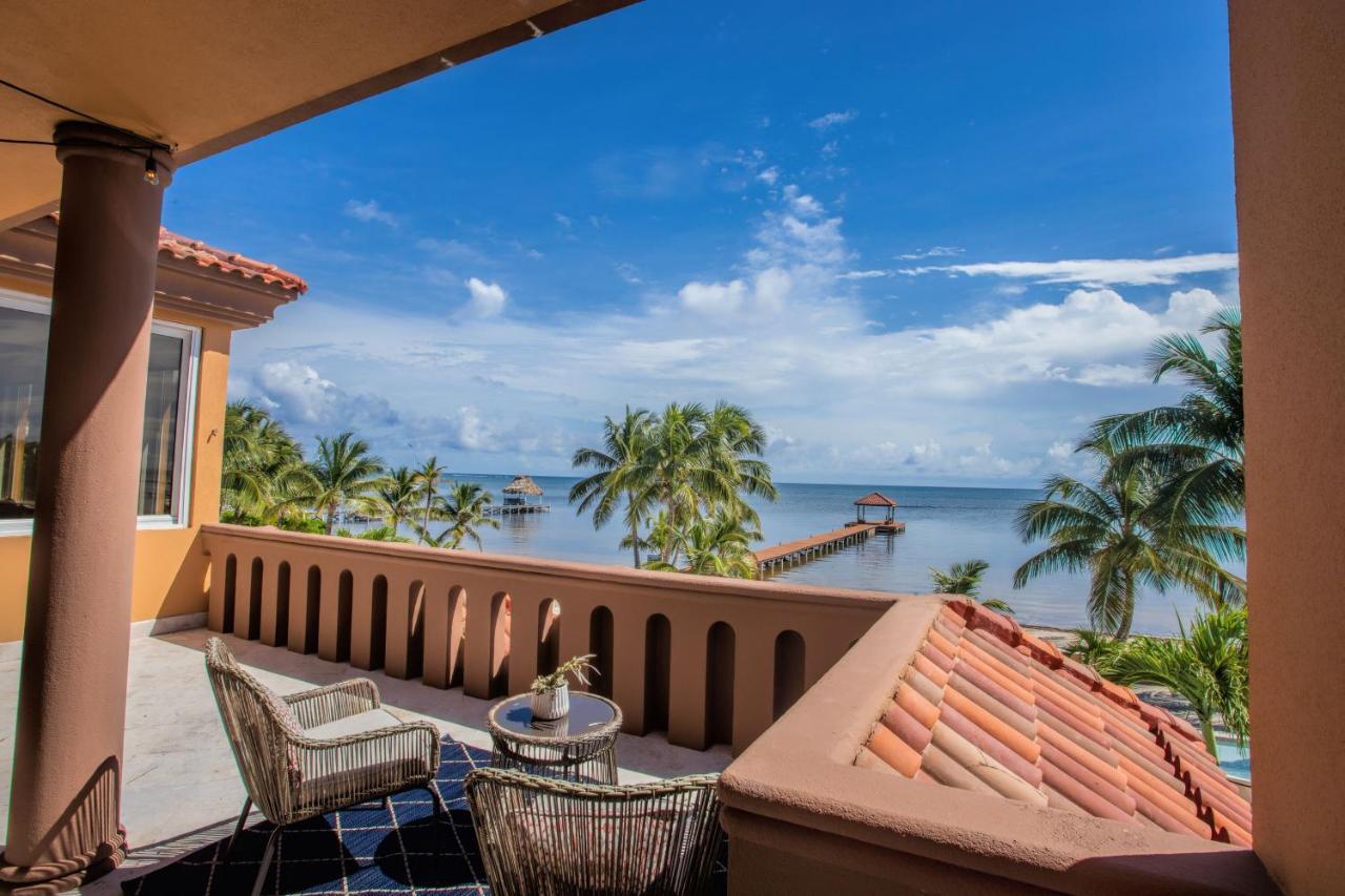 סן פדרו Belizean Cove Estates Luxury Beachfront Villa מראה חיצוני תמונה