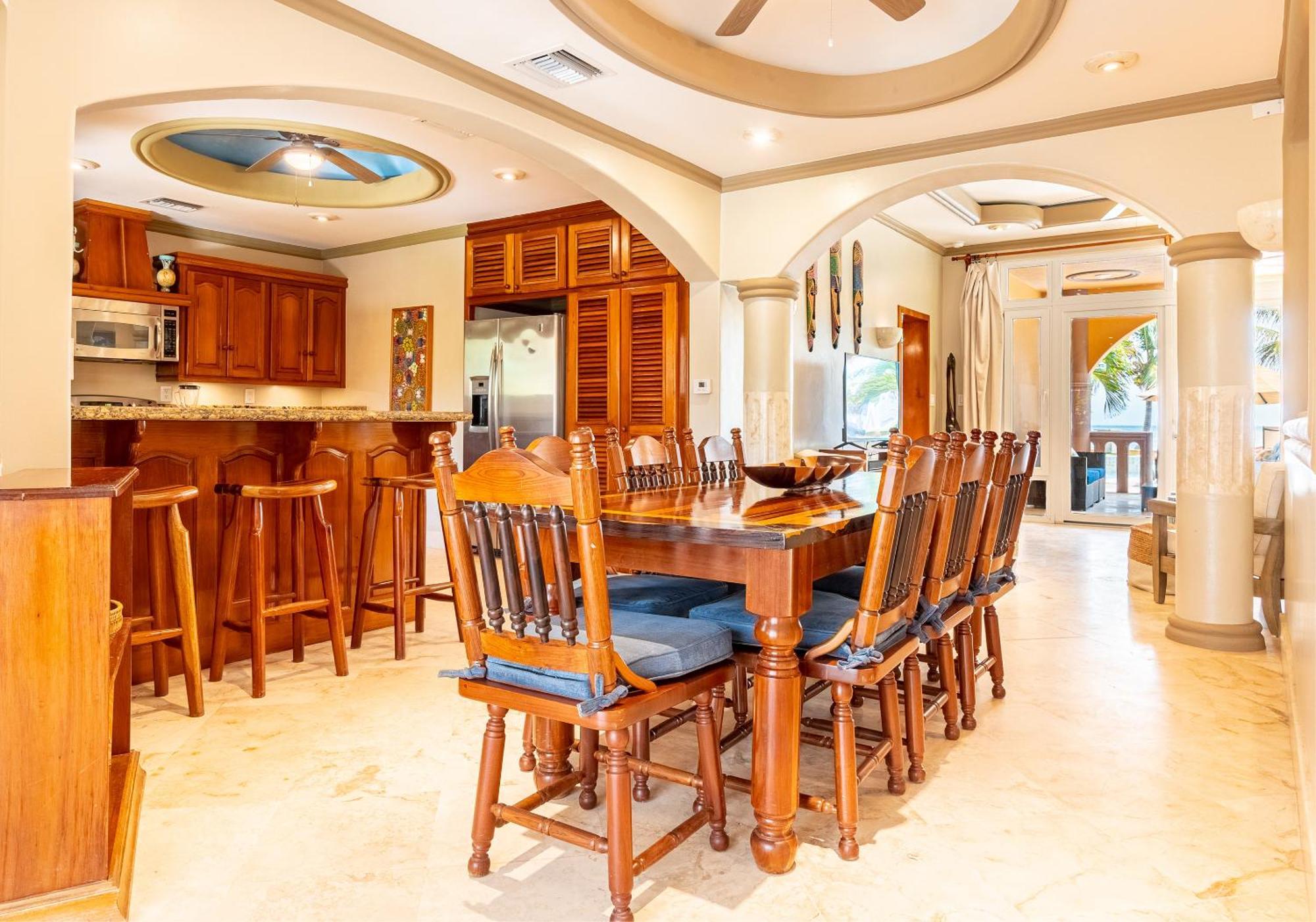 סן פדרו Belizean Cove Estates Luxury Beachfront Villa מראה חיצוני תמונה