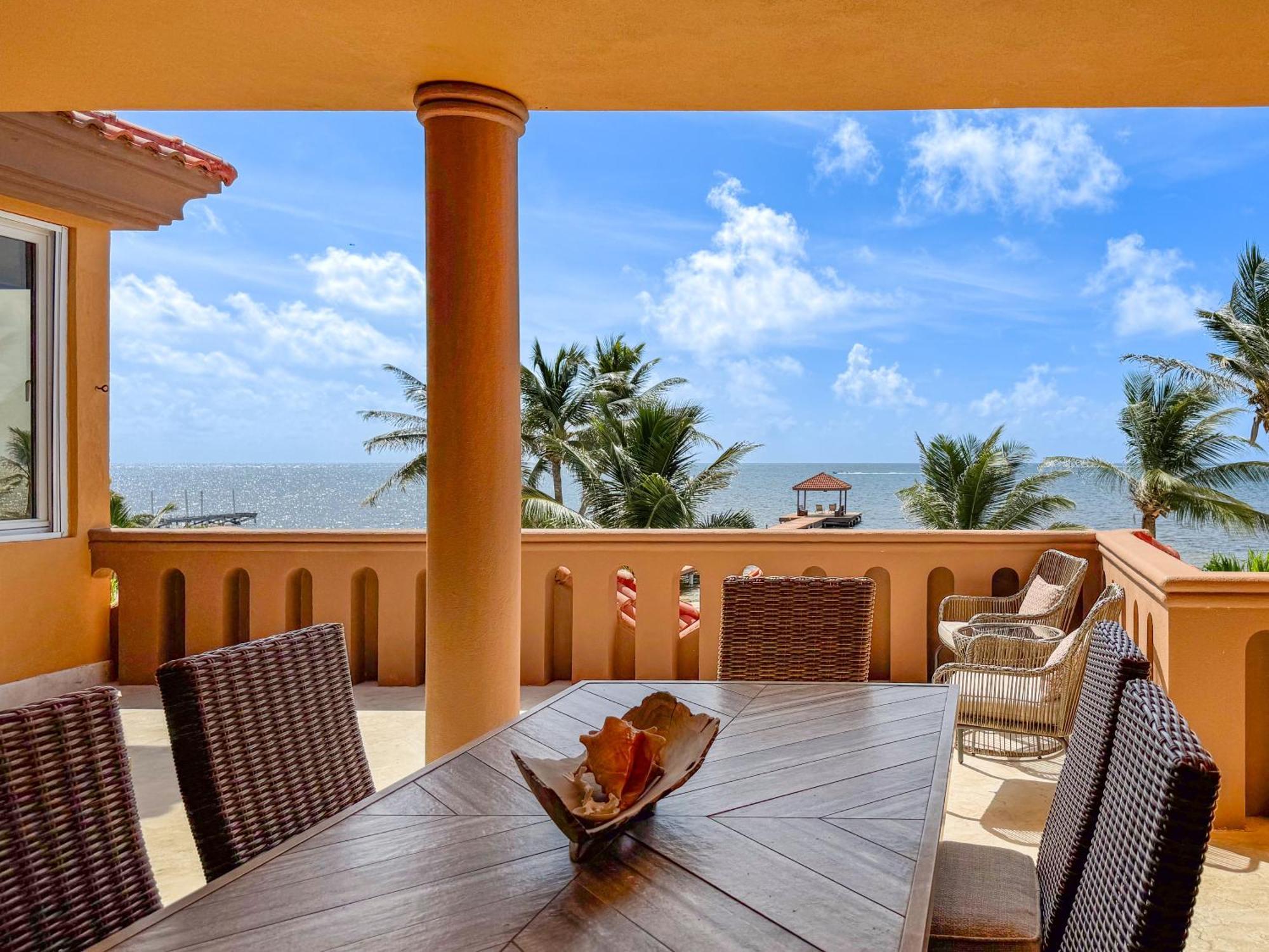 סן פדרו Belizean Cove Estates Luxury Beachfront Villa מראה חיצוני תמונה